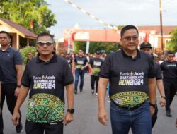 Pangdam IM Hadiri Bank Aceh Bhayangkara Run 2024