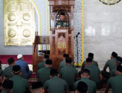 Kasdam IM Hadiri Peringatan Tahun Baru Islam 1446 Hijriah Bersama Keluarga Besar Kodam IM