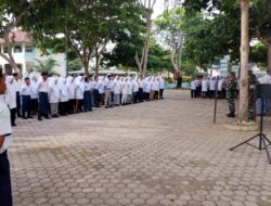 MPLS Hari Ke-2 Ketua Komite SMKN 6 Langsa Sampaikan Materi Wawasan Kebangsaan
