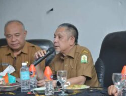 Kunker Ke Kecamatan Wih Pesam Dan Bukit, Pj. Bupati Mohd Tanwier Minta Aparatur Bersikap Netral.