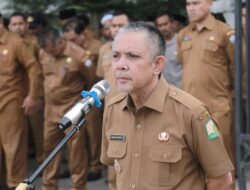 Ir. Mohd Tanwier, MM Perdana Pimpinan Apel Bersama Di Lingkungan Pemkab Bener Meriah.