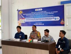 Satuan Lalu Lintas Polres Simeulue Gelar Sosialisasi BPJS