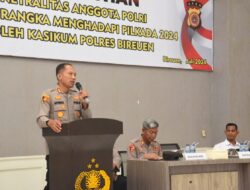 Kapolres Bireuen Berikan Penyuluhan Terkait Netralitas Anggota Polri Pada Pilkada Serentak 2024