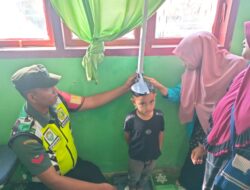 Wujudkan Indonesia Sehat: Babinsa Monitoring Posyandu