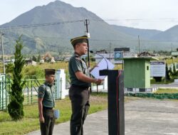 Letkol Kav Ino, Bacakan Amanat Panglima TNI