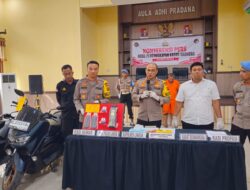 Satu Kilogram Lebih Sabu Berhasil Diamankan, Polres Langsa Selamatkan 8.248 Jiwa