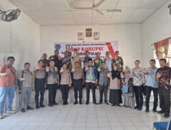 Inspektorat Labuhanbatu bersama Polres Dan Kejaksaan Negeri Lakukan Sosialisasi Anti Korupsi Dan Gratifikasi