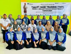 Pelatih Tailor Made Training (TMT) di Desa Ulee Nyeue,Aceh Utara 