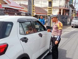 Satlantas Nagan Raya Gelar Razia Ops Patuh Seulawah Sejumlah Warga Terjaring.