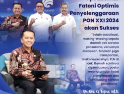 Pj Gubernur Agus Fatoni Optimis Penyelenggaraan PON XXI 2024 akan Sukses