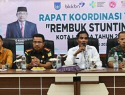 Pj. Walikota Langsa Pimpin Rakor Rembuk Stunting Tahun 2024