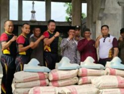 Brimob Aramiyah Kompi 2 Batalyon B Pelopor Aceh Salurkan Bantuan Pembangunan MCK untuk Masjid di Aceh Timur