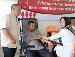 Kegiatan Donor Darah di SMK Negeri 6 Langsa