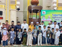 Pj Bupati Aceh Timur Santuni Anak Yatim, Piatu.