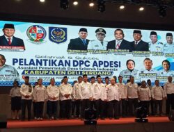 DPC APDESI Deli Serdang Resmi Dilantik, Hardono Sah Jabat Ketua Periode 2024/2029