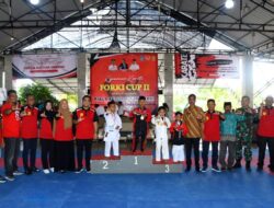 ,Ketua Forki Kota Langsa Maimul Mahdi, S.Sos., M.A.P. Ucapkan Selamat Datang Para Jawara  Di Even Kejuaraan Karate Forki Cup Ke-II Tahun 2024