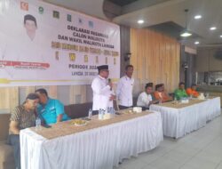 WALI Deklarasi Sebagai Paslon Calon Wali Kota Dan Wakil Wali Kota Langsa Periode 2024-2029