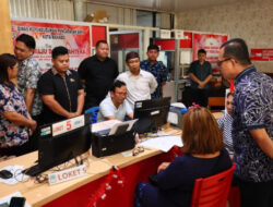 Jelang Pilkada Serentak Sekretaris Ditjen Dukcapil Sidak Kantor Layanan Dukcapil Manado