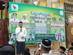 Pj Bupati Aceh Timur Safari Subuh di Masjid Agung