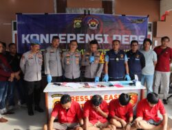 Team Trabazz Polsek Gunung Megang Berhasil Ringkus Komplotan Pencurian Sepeda Motor di 4 TKP