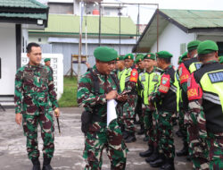 Kodim 0106/Ateng Gelar Apel pasukan Jelang Pilkada.