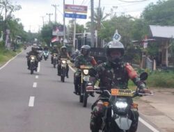 Jelang Pilkada Anggota Kodim 0414/Belitung Wilayah Beltim Laksanakan Patroli 