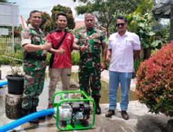 Serka Zarkawi Dampingi Dinas Pertanian Bener Meriah,Uji Kelayakan Pompa Air