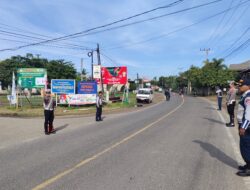 Sat Lantas Laksanakan Pengamanan Giat Cabor Paramotor