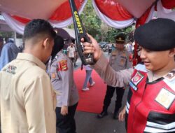 Polres Muara Enim Siaga, Pendaftaran Calon Bupati dan Wakil Bupati Hari Kedua di Kantor KPU 