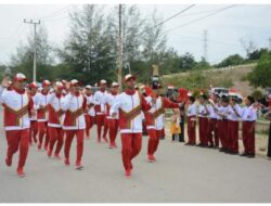 Pemkab Aceh Timur Sambut Tim Kirab Api PON XXI