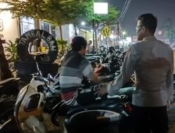 Cegah Guantibmas Polsek Muara Dua Rutin Patroli malam