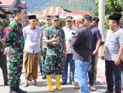 Irdam Kodam IM Kunjungi Lokasi Pompanisasi Wilayah Kodim 0106/ Aceh Tengah