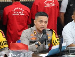 Ungkap Illegal Mining dan Drilling, Polres Muara Enim Gelar Konferensi Pers