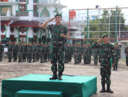 Pimpin Upacara Bendera 17-an, Dandim 0106/ Ateng Bacakan Amanat Pangdam 