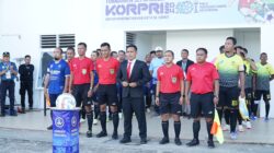 Turnamen Sepakbola Korpri Wilayah III Resmi Dibuka Sekdako Medan