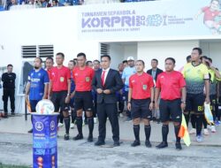 Turnamen Sepakbola Korpri Wilayah III Resmi Dibuka Sekdako Medan