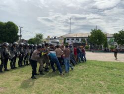 Sinergi Kesiapan Pengamanan Pilkada: TNI-Polri dan Satpol PP Gelar Latihan Gabungan Dalmas di Lhokseumawe