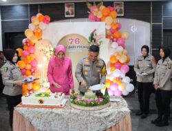 Polres Muara Enim Gelar Syukuran HUT Ke-76 Polwan RI