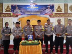 Polres Aceh Selatan Gelar Syukuran Hari Lalu Lintas Bhayangkara ke-69.