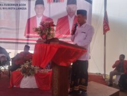 Puluhan Ribu Simpatisan Hadiri Peusijuk dan Deklarasi Calon Wali Kota dan Wakil Wali Kota Langsa