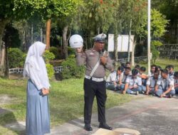 Dalam Rangka Operasi Zebra Seulawah 2024, Sat Lantas Polres Bener Meriah Lakukan Sosialisasi Tertib Lalu Lintas