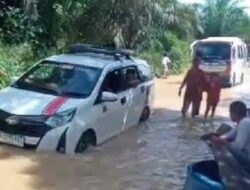 Sungai Bilah Meluap, Dua Kecamatan Terdampak Banjir