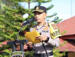 Polres Bener Meriah Gelar Apel Penerimaan BKO Satuan Brimob Polda Aceh Dalam Rangka Operasi Mantap Praja Seulawah 2024