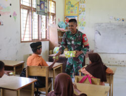 Peduli Pendidikan Anak, Babinsa menggelar pelatihan Matematika Dasar Metode Gasing