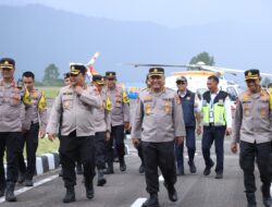 Untuk Memastikan Pengamanan Pilkada Serentak 2024 Berjalan Dengan Baik, Karo SDM Polda Aceh Lakukan Supervisi di Bener Meriah