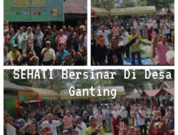 Ribuan Masyarakat Hadir  acara Pengukuhan Tim SEHATI Kecamatan Simeulue Timur di Desa Ganting