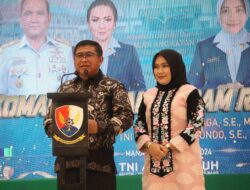 Di Acara Malam Kenal Pamit Danlanud Sam Ratulangi Sapa Keluarga Besar Lanud Sam Ratulangi