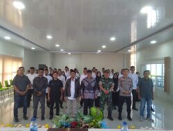 Danramil 02/WPS Hadiri Pelantikan Pengawas TPS Kecamatan Wih Pesam