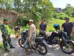 Cegah Karhutla, Babinsa Koramil 06/Bukit Berikan Sosialisasi Dan Himbauan