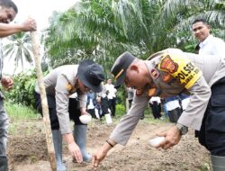 Dukung Asta Cita, Polres Aceh Timur Launching Gugus Tugas Polri Ketahanan Pangan